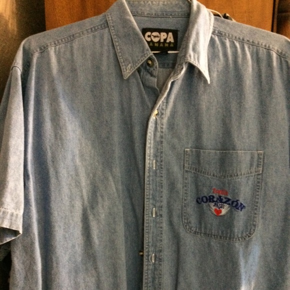 MEN'S JEAN SHIRT>>>>>>>>>>>>>>> - Picture 1 of 2